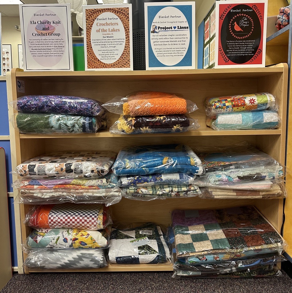 Kids Korner Blankets and Blanket Partner Signs